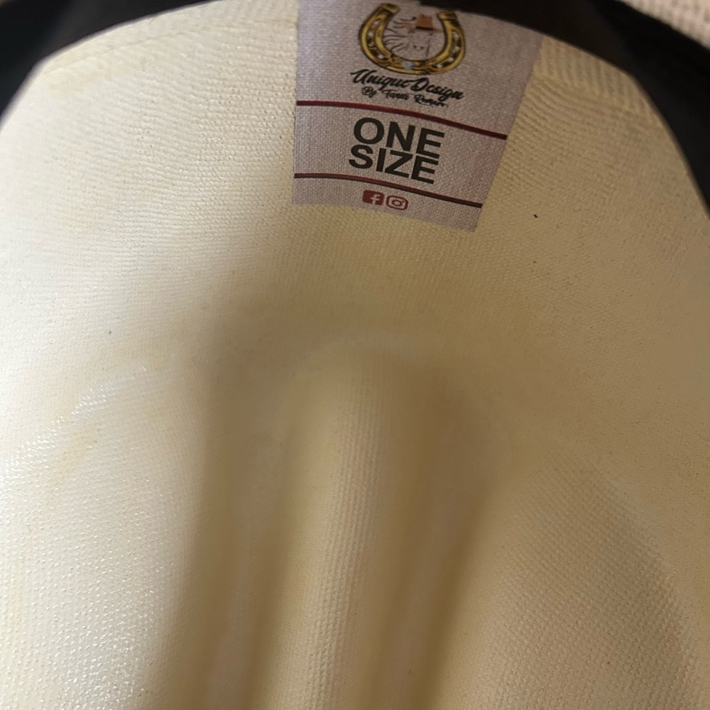 Floral Cream Cowboy Hat - Picture 8 of 8
